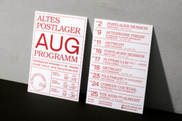  Altes Postlager Mainz – Visual Identity